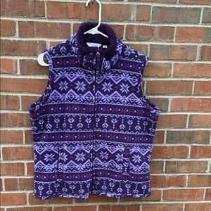 Great Northwest Clothing Company Indigo Fleece Vest